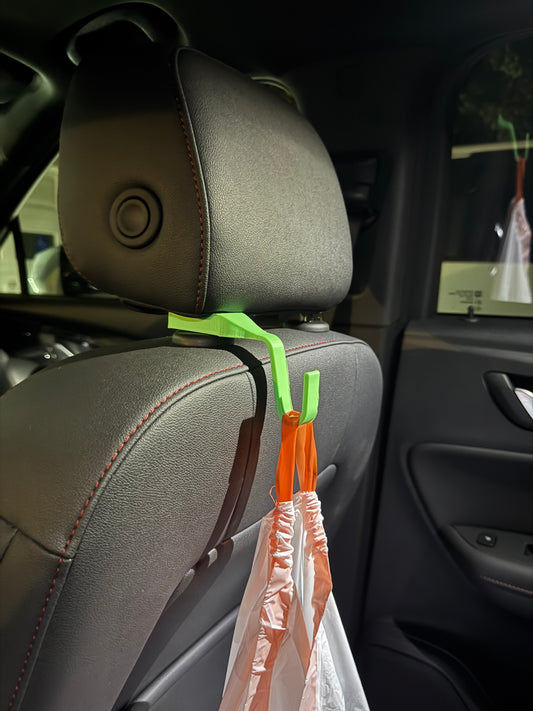 Purse or bag holder for car